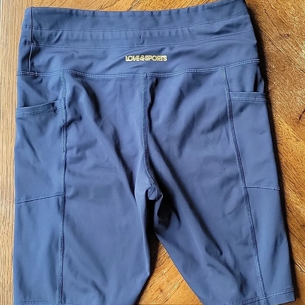 🍀Love&Sports Biking Shorts, gray, drawstring, Pockets!!!! - Picture 5 of 8